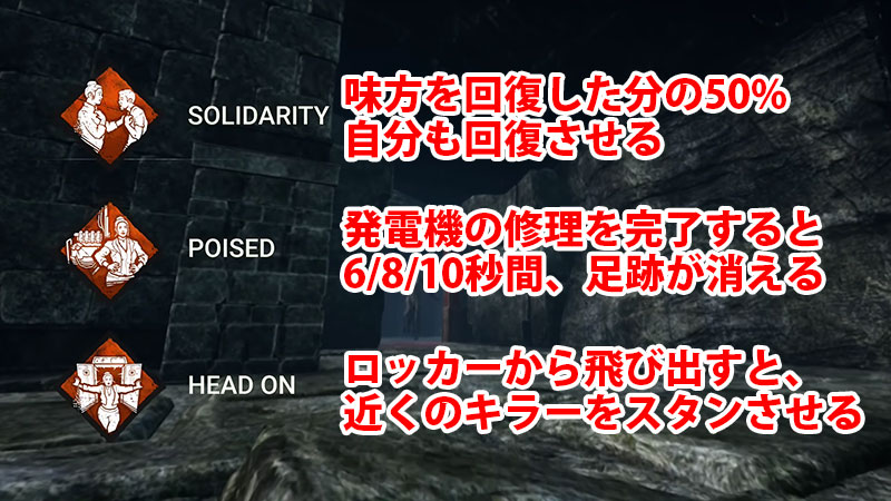 ジェーン・ロメロの固有パーク：Solidarity、Poised、Head On